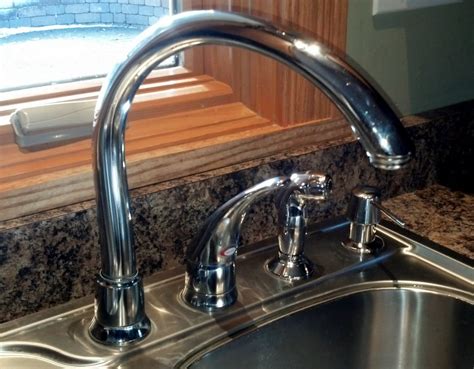 how to fix a moen faucet|Kitchen Faucet: Leaking From The Spout